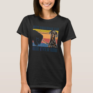 Mens Best Doberman Dad Ever  Dog  Father's Day  1 T-Shirt