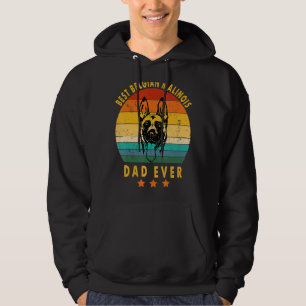 Mens Best Dog Dad Ever Belgian Malinois Father's D Hoodie