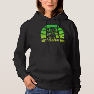 Mens Best Dog Dad Ever Father Day Quote Saying 1 Hoodie