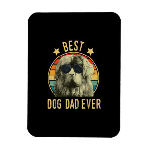 Mens Best Dog Dad Ever Newfoundland Fars Day Magnet