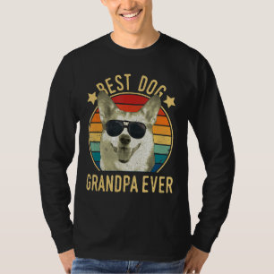 Mens Best Dog Grandpa Ever Pembroke Welsh Corgi Fa T-Shirt