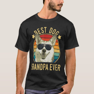 Mens Best Dog Grandpa Ever Pembroke Welsh Corgi Fa T-Shirt