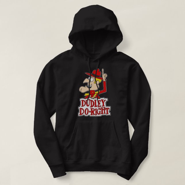 Mens Best Dudley Do Right Gifts For Movie Fans Hoodie (Design Front)