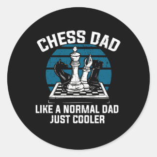Men's Best Father Dad World's Greatest No.1 Classic Round Sticker