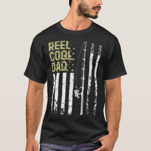 Mens Best Fisherman Reel Cool Dad For Daddy Father T-Shirt