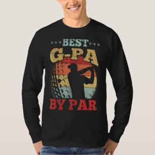 Mens Best G Pa By Par Golf Golfer For Fathers Da T-Shirt