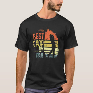 Mens Best G Pop By Par G Pop Fathers Day Golf Golf T-Shirt