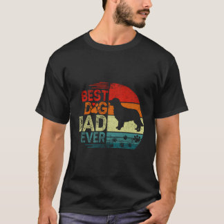 Mens Best Golden Retriever Dad Ever Dog Lover Fath T-Shirt