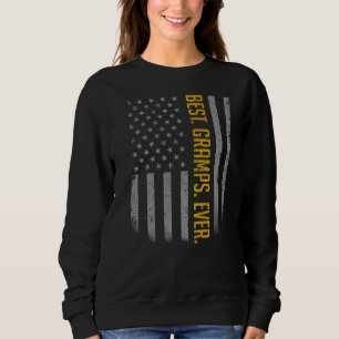 Mens Best Grams Ever American Flag For Father's Sweatshirt