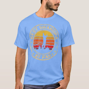 Mens Best Grandpa By Par Fathers Day Golf Golfing T-Shirt