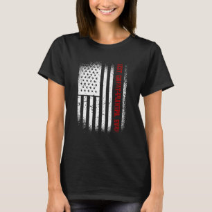 Mens Best Great Grandpa Ever   US Flag T-Shirt