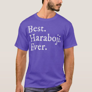 Mens Best Haraboji Ever Grandpa In Korean Cool Gi T-Shirt