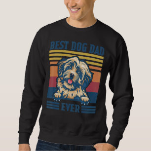 Mens Best Havanese Dad Ever Dog Dad Father's Day Sweatshirt