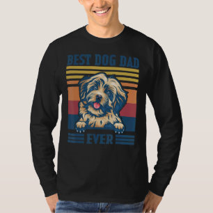 Mens Best Havanese Dad Ever Dog Dad Father's Day T-Shirt