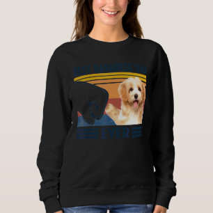 Mens Best Havanese Dad Ever Dog Father's Day Sweatshirt