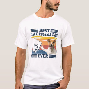 Mens Best Jack Russell Dad Ever Funny Dog Lover Fa T-Shirt