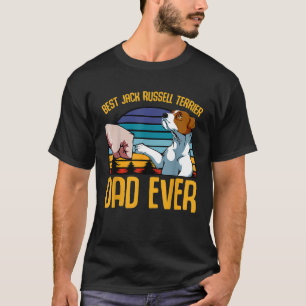 Mens Best Jack Russell Terrier Dad Ever Cute Anima T-Shirt