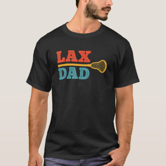 Mens Best Lacrosse Dad Ever Father S Day Lacrosse T-Shirt