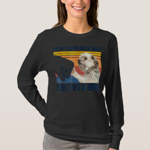 Mens Best Lowchen Dad Ever Dog Father's Day T-Shirt