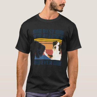Mens Best Miniature American Shepherd Dad Ever  Do T-Shirt
