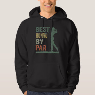 Mens Best Nonno By Par Golf Nonno Father's Day Hoodie