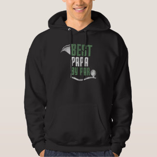 Mens Best Papa by Par Father s Day Golf  Papa Golf Hoodie