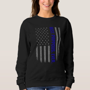 Mens Best Pappous Ever American Flag Gift For Fat Sweatshirt