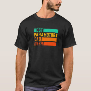 Mens Best Paragliding Dad Ever Parachute Paraglide T-Shirt