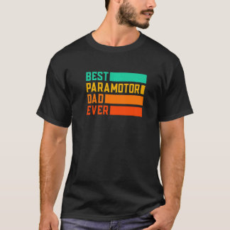 Mens Best Paragliding Dad Ever Parachute Paraglide T-Shirt