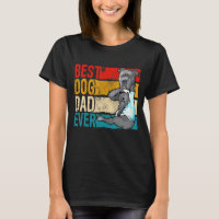 Mens Best Pitbull Dad Ever American Flag Dog  Owne