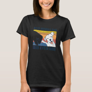Mens Best Pitbull Dad Ever  Dog  Father's Day  1 T-Shirt