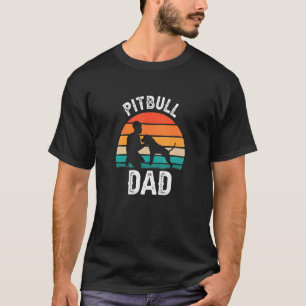 Mens Best Pitbull Dog Dad Ever Pittie T-Shirt
