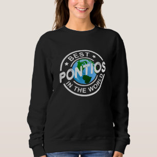 Mens Best Pontios In The World Pontic Greek Patrio Sweatshirt