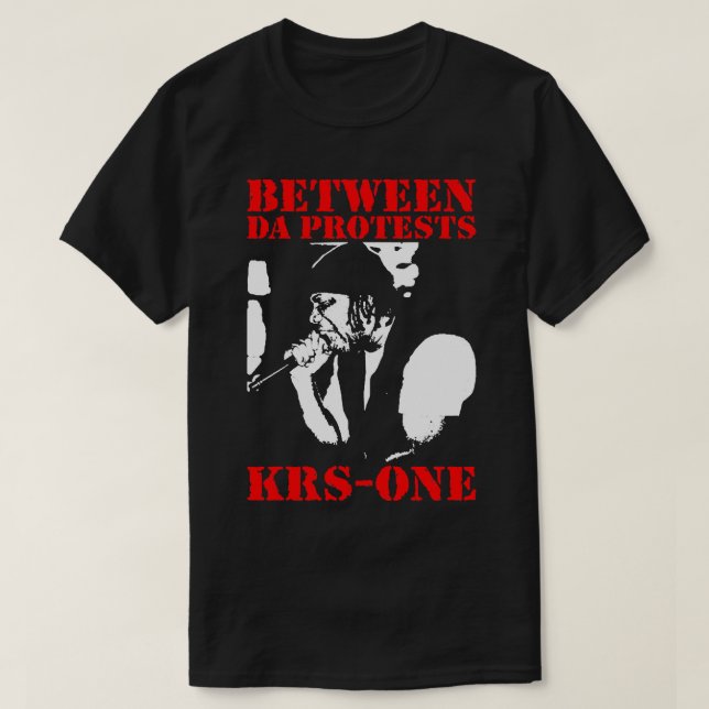 Mens Best Singer KRS ONE T-Shirt (Design Front)