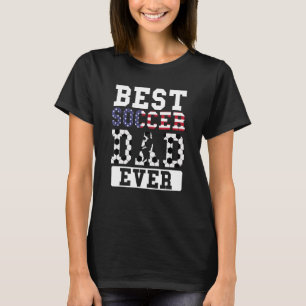 Mens best soccer dad ever sport 1 T-Shirt