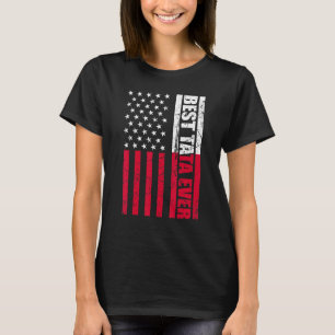 Mens Best Tata Ever Patriotic Polish Dad Poland Am T-Shirt