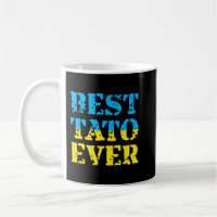 Mens Best Tato Ever Ukraine Fathers Day Ukrainian