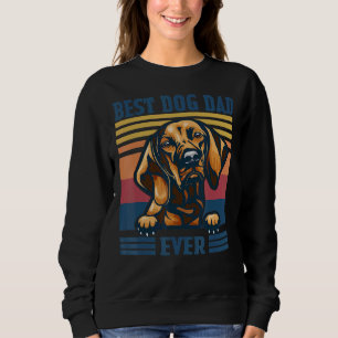 Mens Best Vizsla Dad Ever Dog Dad Father's Day Sweatshirt
