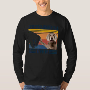 Mens Best Weimaraner Dad Ever Dog Father's Day T-Shirt
