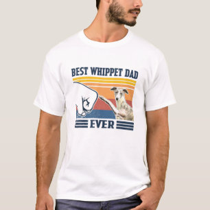 Mens Best Whippet Dad Ever Funny Dog Lover Father' T-Shirt