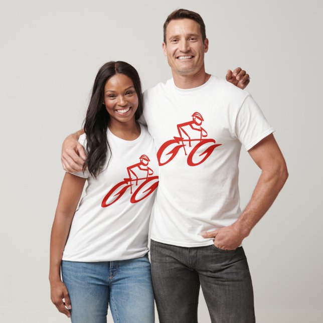 Men's Bicycle Riding Graphic T-shirt  (Unisex)