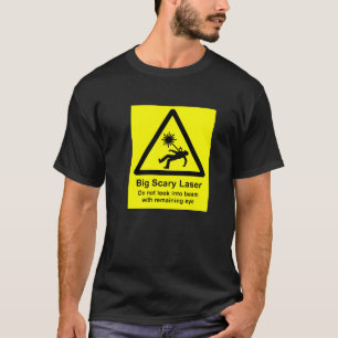 Mens Big, Scary Laser T-Shirt