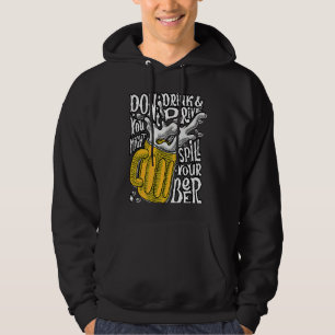 Men's Big Silhouette Plain Long Sleeve Hoodie