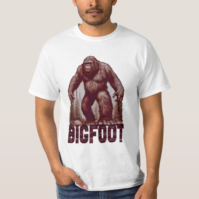Mens Bigfoot  T-Shirt (Front)