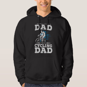 Mens Biking Mountain Bike Cyclist Cycling Dad Hoodie