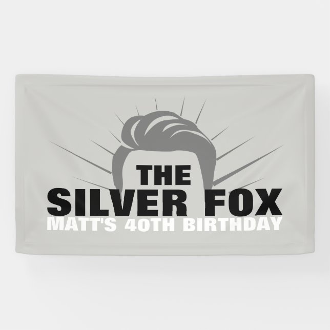 Men's birthday backdrop banner (Horizontal)