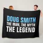 Men's birthday backdrop blanket