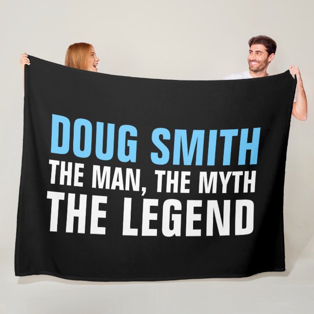 Men's birthday backdrop blanket (In Situ)