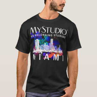 Mens Black Miami T-Shirt