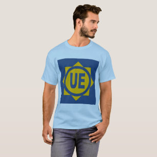 Men's blue basic T-shirt EU Design